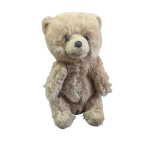 Applause 1987 Arati Bear Hand Puppet Plush 12" Brown Soft stuffed animal toy
